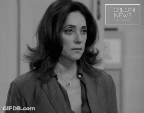 Black And White Woman With Torloni News GIF