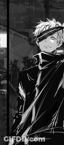 Black And White Young Man Blue Eyes GIF