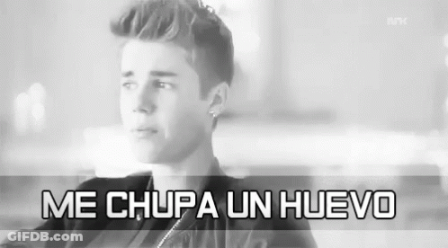 Black And White Young Man Me Chupa Un Huevo GIF