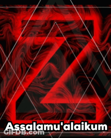 Black And White Zero Poster GIF