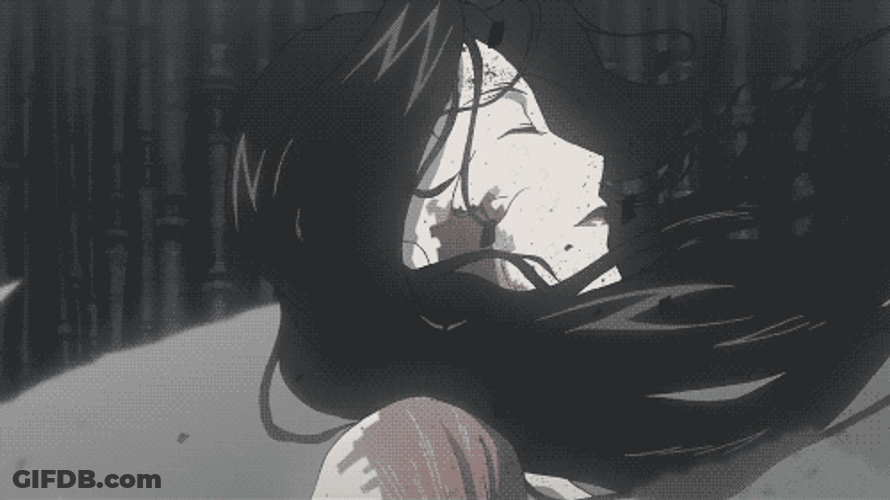 Black Anime Lust Death GIF