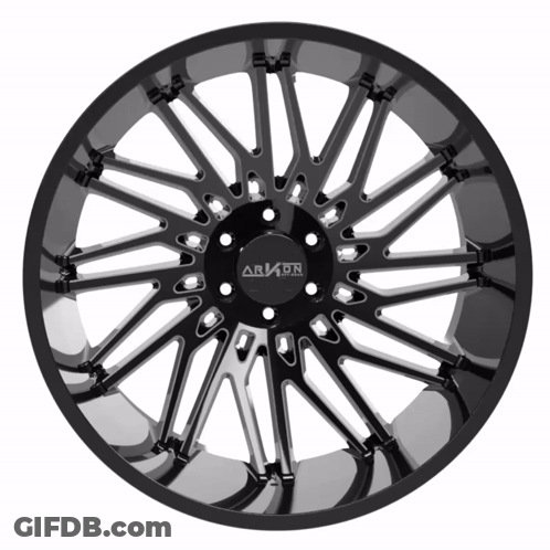 Black Arkon Wheel GIF