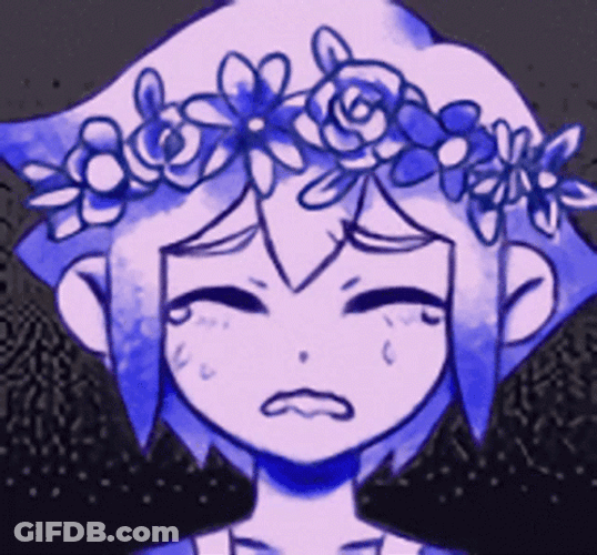 Black Background Basil Omori GIF