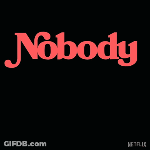 Black Background Red Text Nobody Wants This GIF