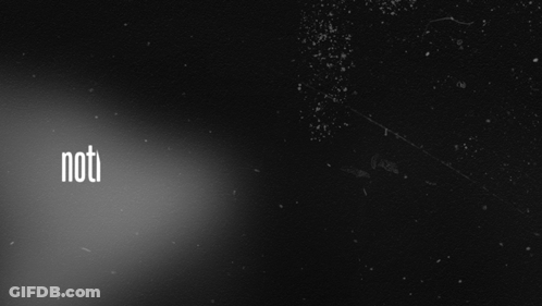 Black Background Saying Nothing's Gonna Change Your Mind GIF