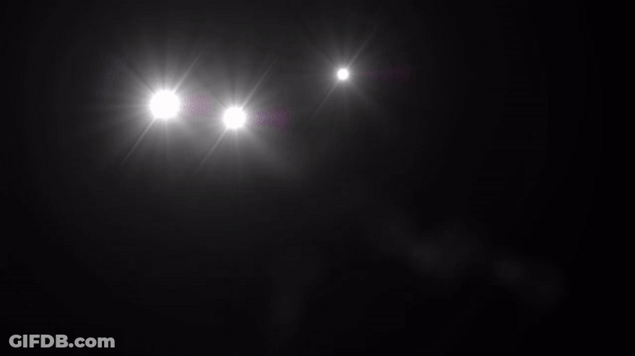 Black Background Star Blinking GIF