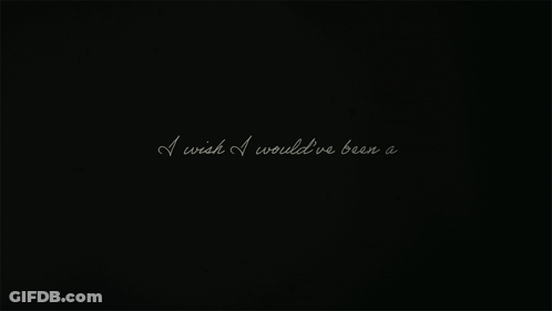 Black Background White Letters Better GIF
