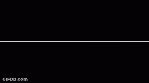 Black Background White Wavy Lines GIF