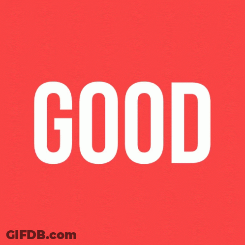 Black Background With Blue Hello Letters GIF