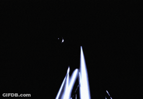 Black Background With Light Lines GIF