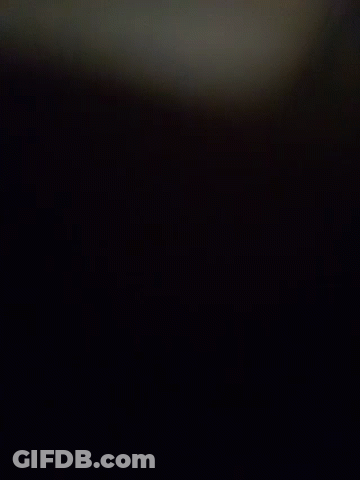 Black Background With Person Shadow GIF