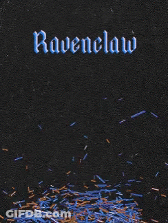 Black Background With Ravenclaw GIF