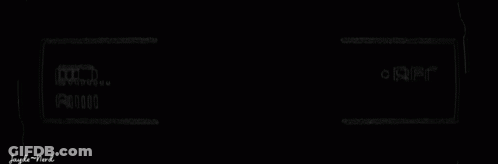 Black Background With Red And Green Stripe Saying Lost GIF