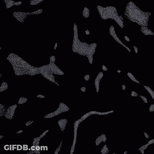 Black Background With White Spot Pattern GIF