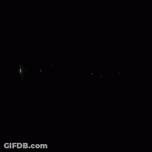 Black Background With Word NFT GIF