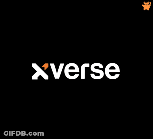 Black Background Xverse Orange Cat GIF
