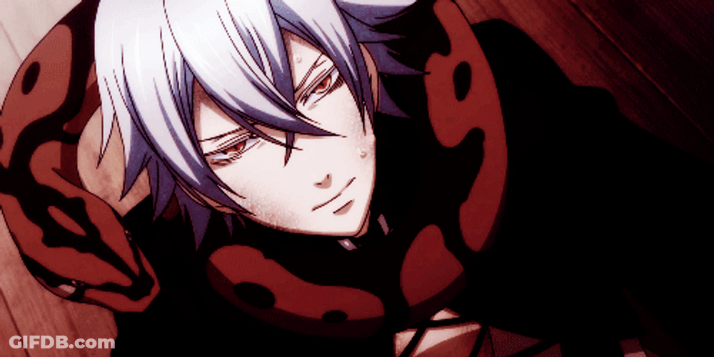 Black Butler Angry Eyes Flashing GIF