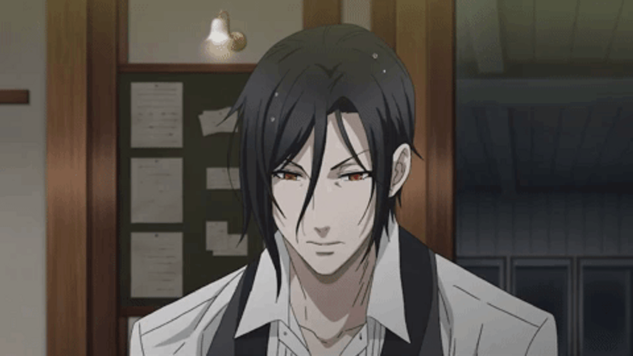 Black Butler Caught Before Attack GIF