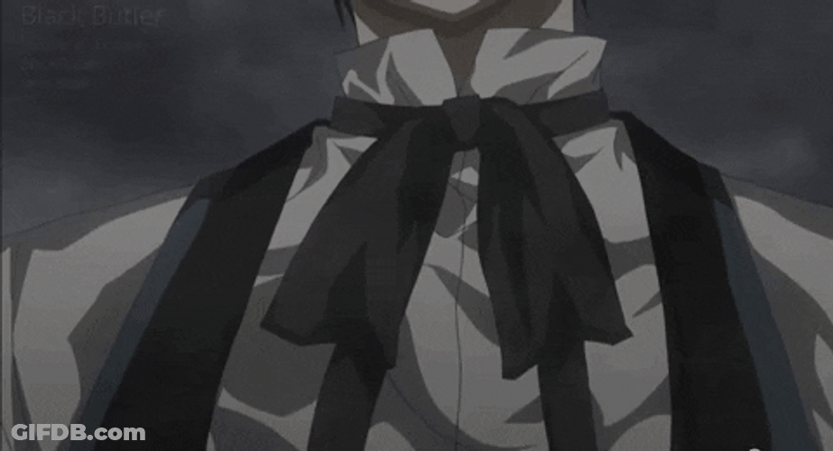 Black Butler Ciel Speaking GIF