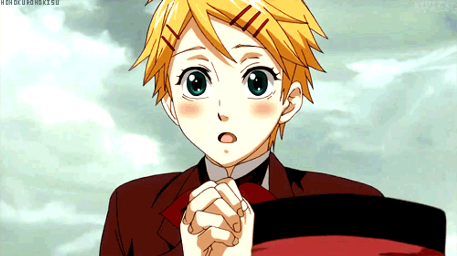 Black Butler Glittering Eyes GIF