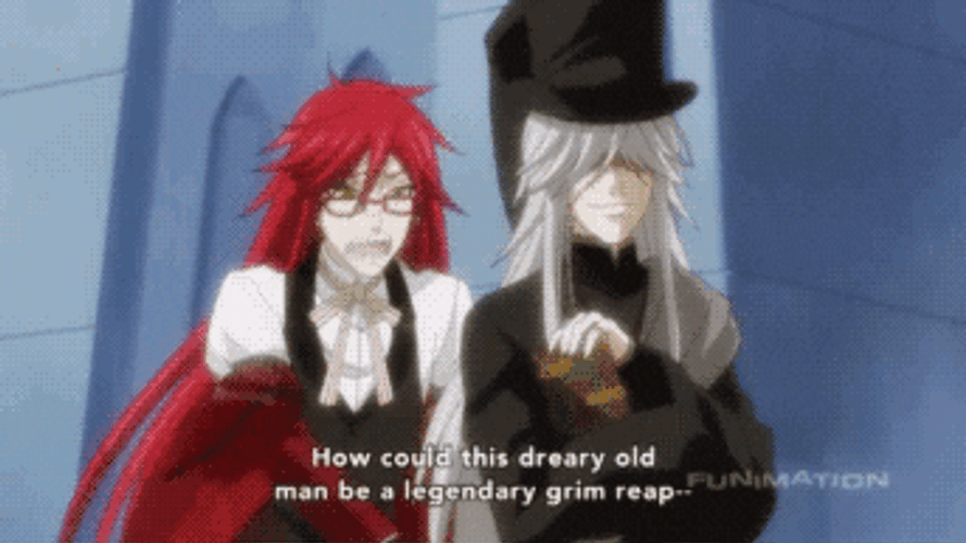 Black Butler Hug GIF