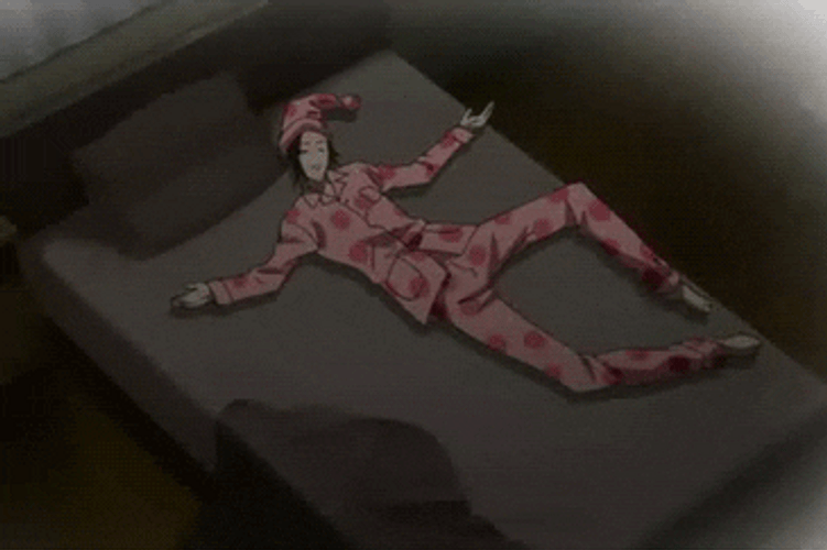 Black Butler In Bed GIF