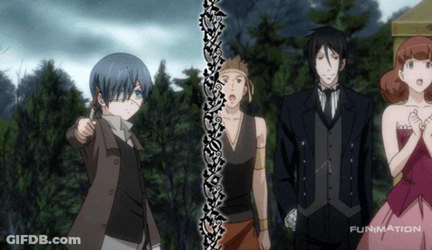 Black Butler Perfect Aim GIF