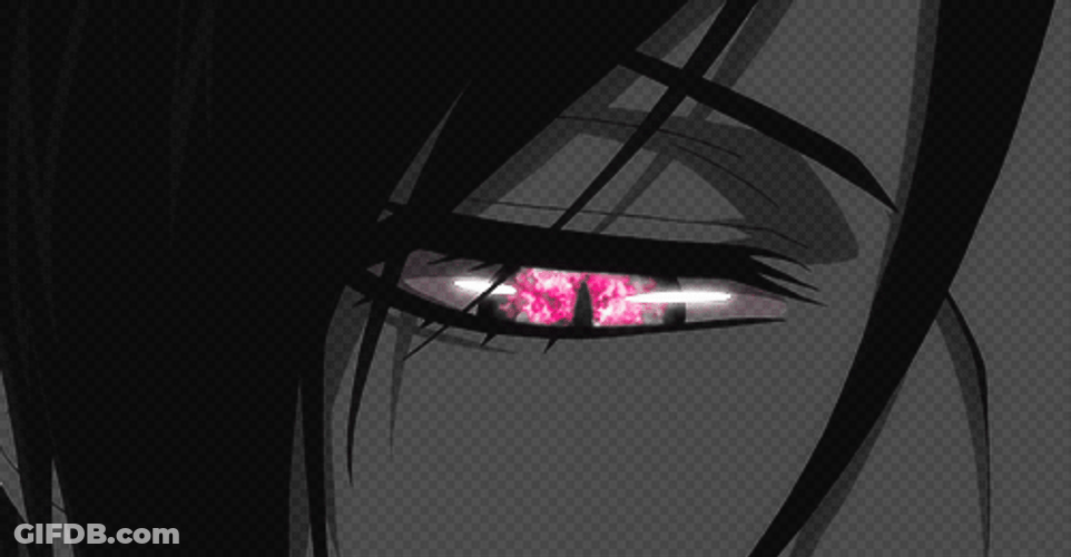 Black Butler Red Eye Reflection GIF