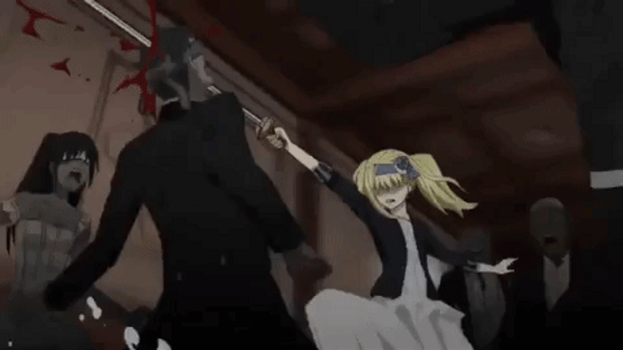 Black Butler Stab GIF
