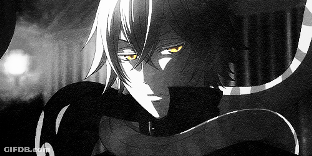Black Butler With A Snake GIF