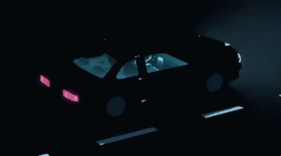 Black Car Anime GIF