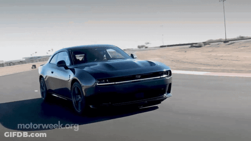 Black Car Driving Motorweek.org GIF