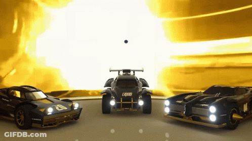 Black Car Saying Liquid On Front GIF