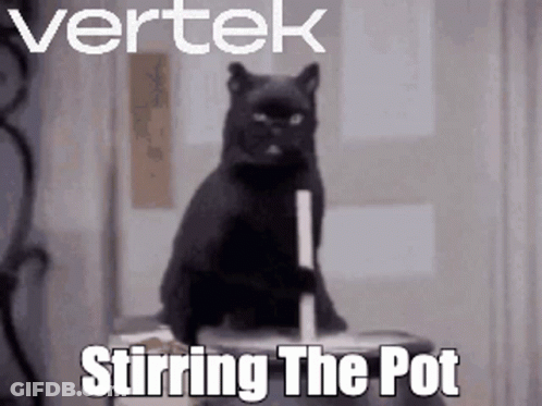Black Cat Sitting On Bucket GIF