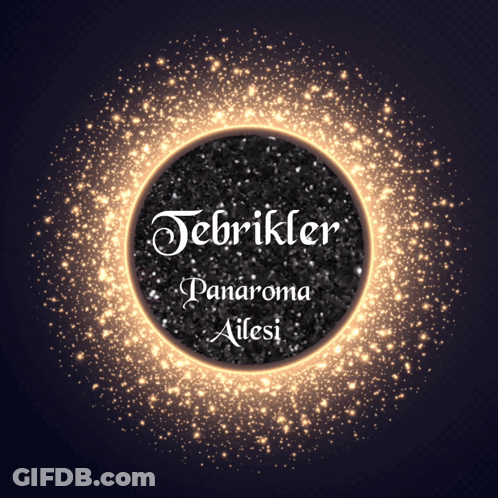 Black Circle With Jebrikler Panaroma Ailesi GIF