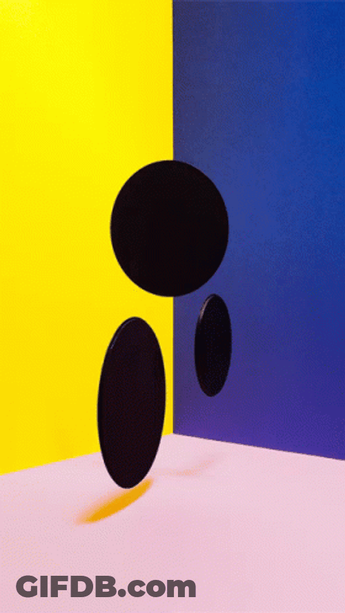 Black Circles Optic GIF