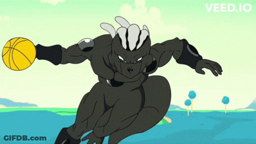 Black Colored Frieza GIF
