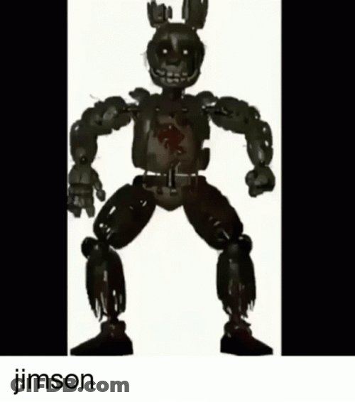 Black Dancing Freddy Time Lapse GIF