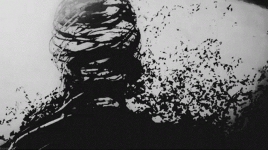 Black Disappear Meme GIF