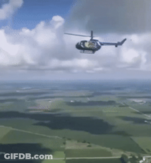 Black Flip Helicopter Meme GIF