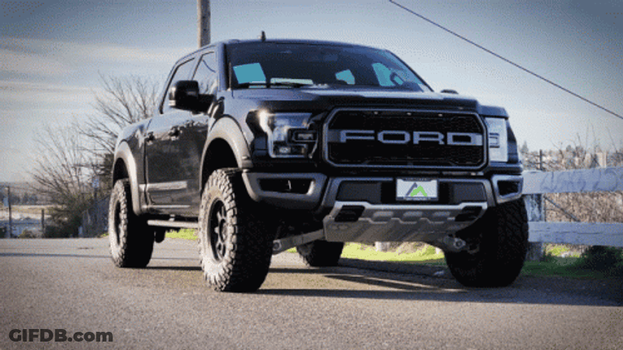 Black Ford On The Go GIF
