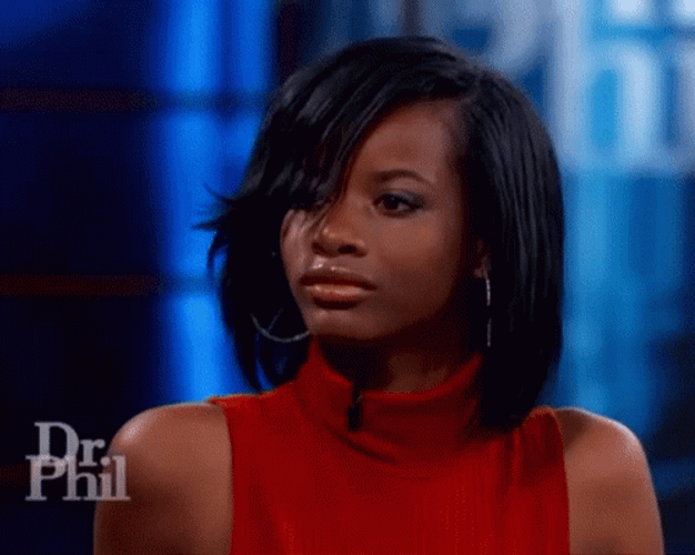 Black Girl Interview Dr. Phil Show GIF