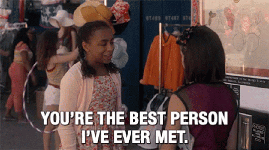 Black Girl Meeting BFF Youre Simply The Best GIF