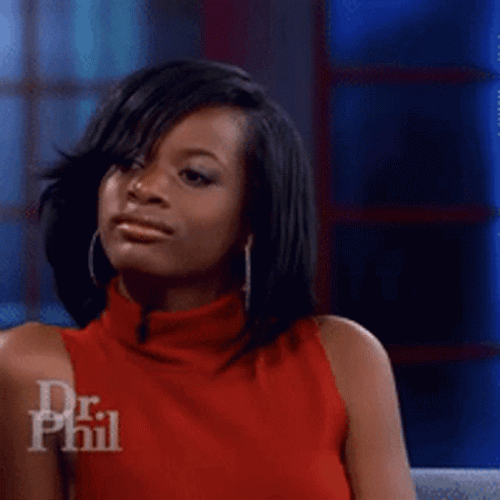 Black Girl Short Hair Dr. Phil GIF