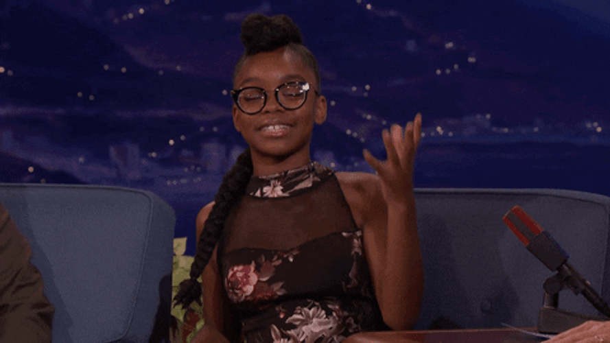 Black Girl Woosah Meditation GIF