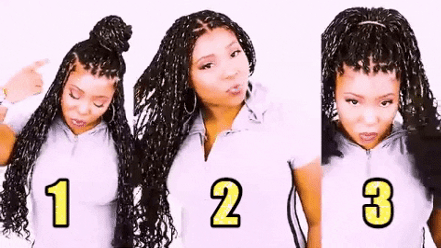 Black Girl YouTube Tutorial Hair Twist GIF