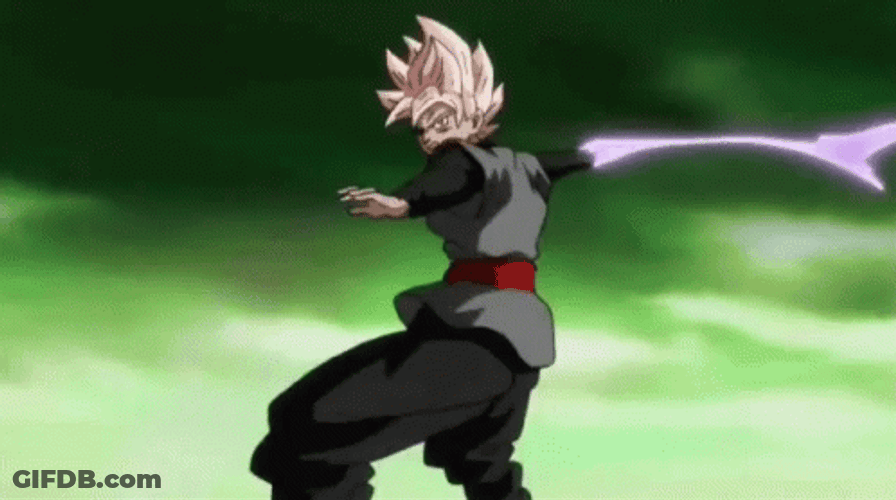 Black Goku GIF