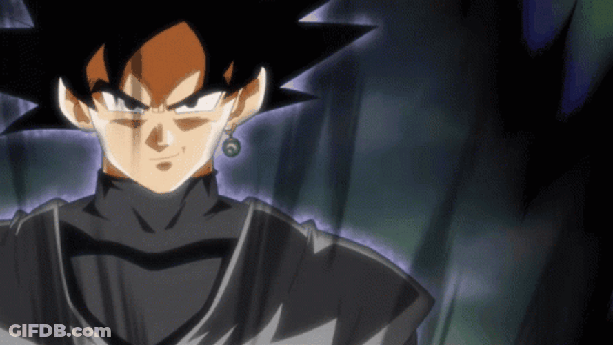 Black Goku Black Aura GIF