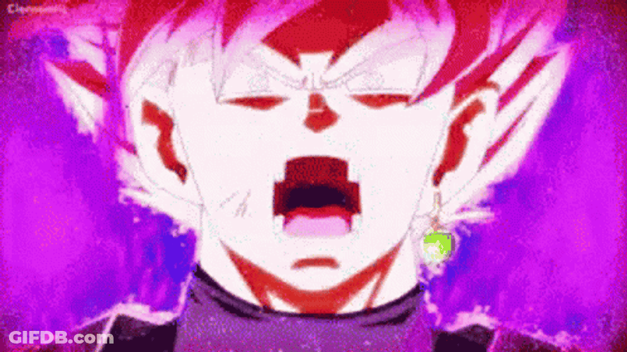 Black Goku GIF