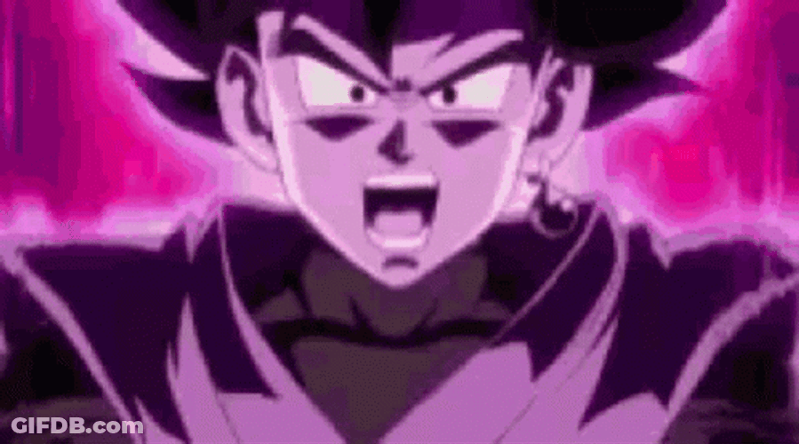 Black Goku GIF